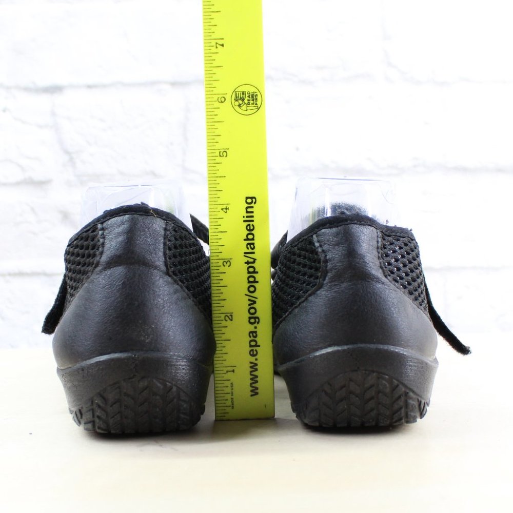 ARCOPEDICO Black Nylon Comfort Strappy Mary Jane S - Picture 7 of 9